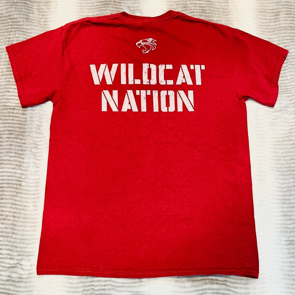 T-shirt LH Wild cats,  Red, short sleeve